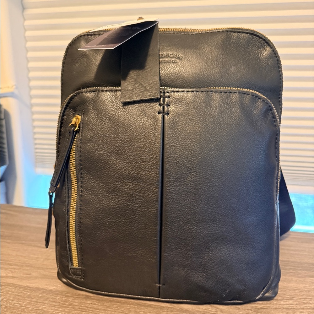 American Leather Co. Black Women's Backpack